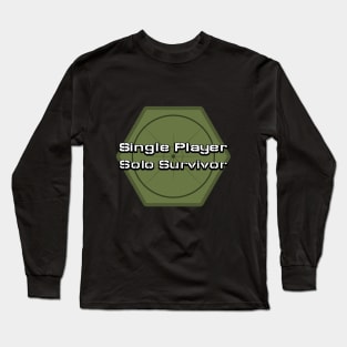 Single player Solo Survivor Long Sleeve T-Shirt